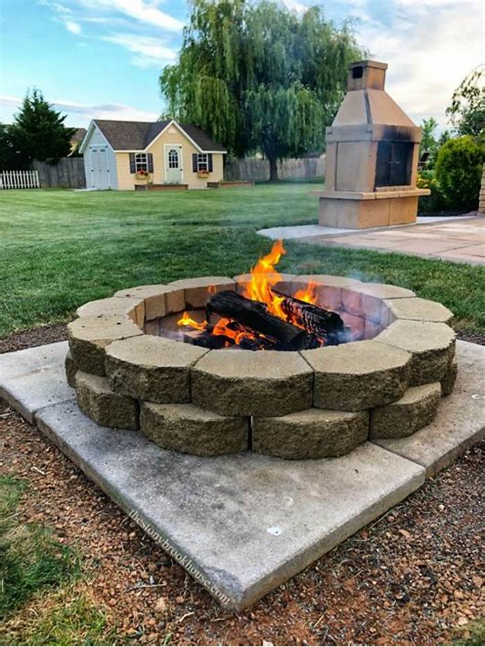 Circular Fire Pit